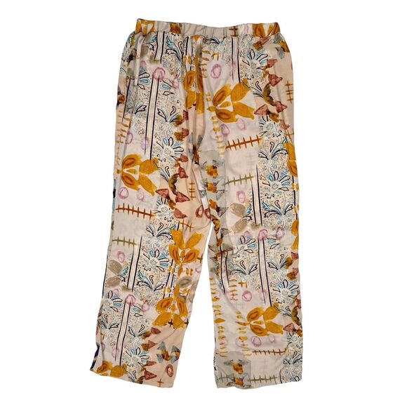 Anthropologie Eloise Pants Size 4‎ Elastic Waist Relaxed Fit Boho Casual Light - Picture 3 of 9